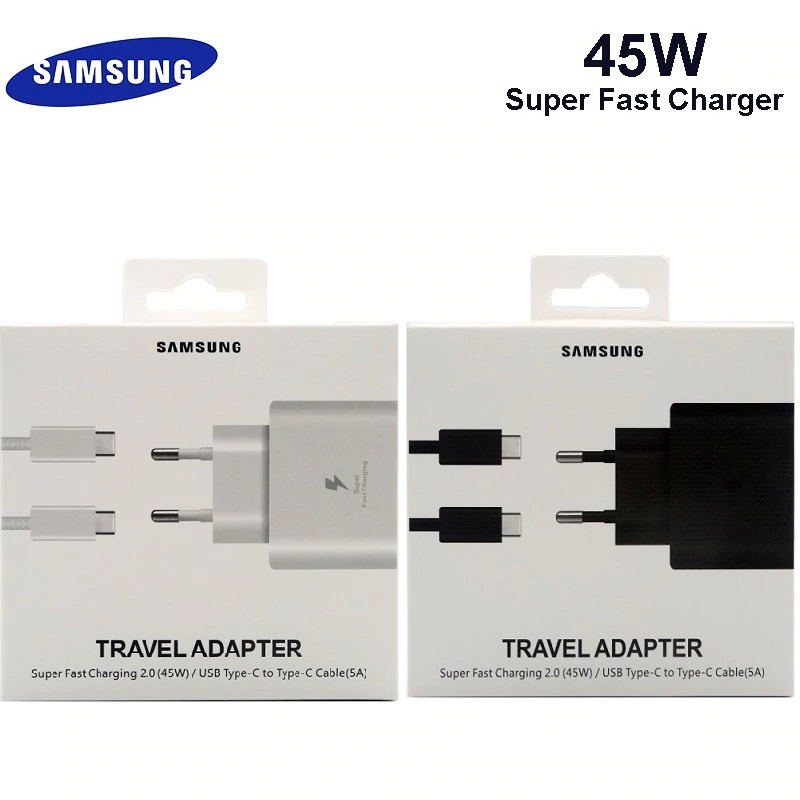 Adaptor Charger+Cable Data USB C to Type C Galaxy Samsung S21 S22 S20 FE S10 S10-5G S10E S10 Plus S10 Lite S8 S8+ S9 S9+ Chargeran HP 2.0 2,0 Ampere 2A 5A 2.4A 5V/9V Casan Batok Kepala Quick Charge Fast Charging Kabel Cas An Micro 5 A 2 4 5G 4G 5G Ultra