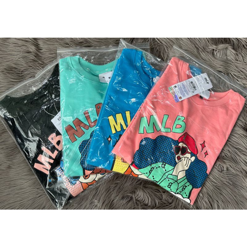 ML** cartoon oversized sweatshirt