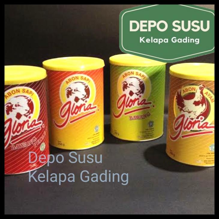 

ABON SAPI GLORIA 250GR ORIGINAL PEDAS BAWANG | AYAM 250 GR GRAM HALAL KODE 1340