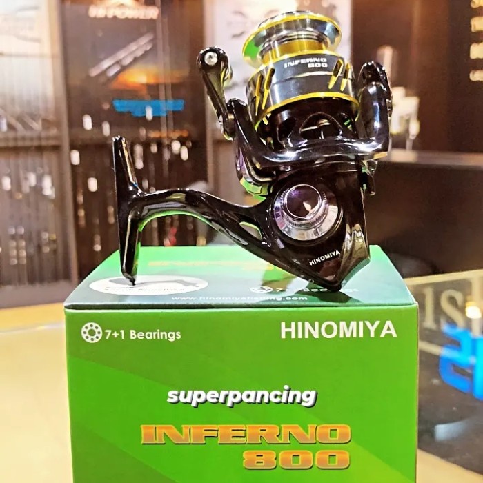 Gupa Reel Hinomiya Inferno 800 (New Power Handle)