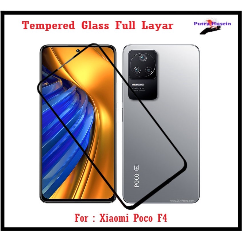 Anti Gores Xiaomi Foco F3 F4 F4 GT Tempered Glass Full Layar Screen Protector HP Xiaomi Foco F3 F4 F