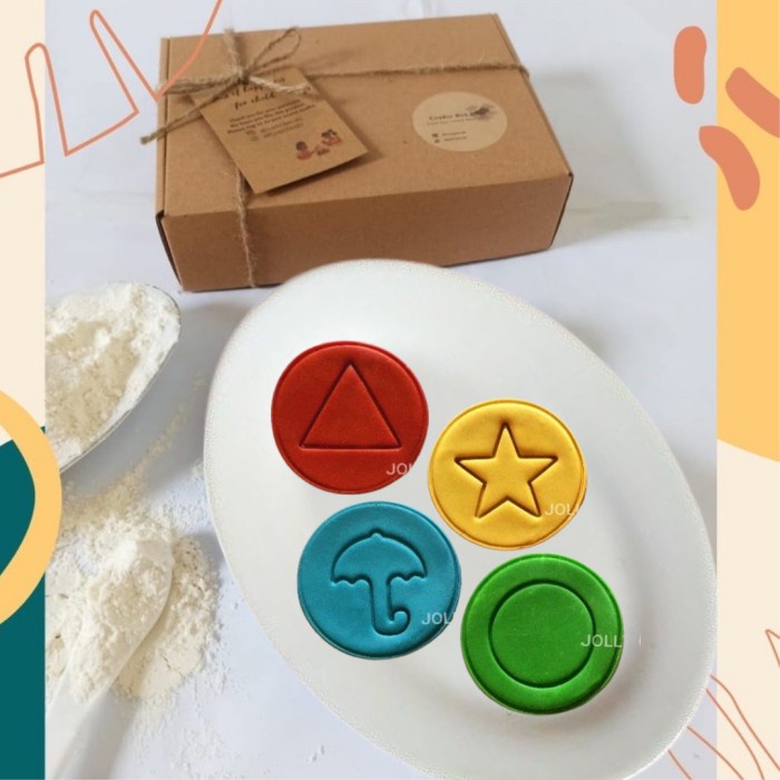 

Terlaris ✨ - Diy cookies kit Squid Game1| hampers godiebag ultah | menghias cookies 2.1.23