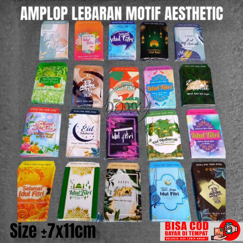 

Amplop Angpao Lebaran Idul Fitri Motif Aesthetic