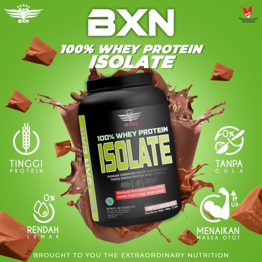 

Bxn Isolate 2 lbs (907 gram) susu diet