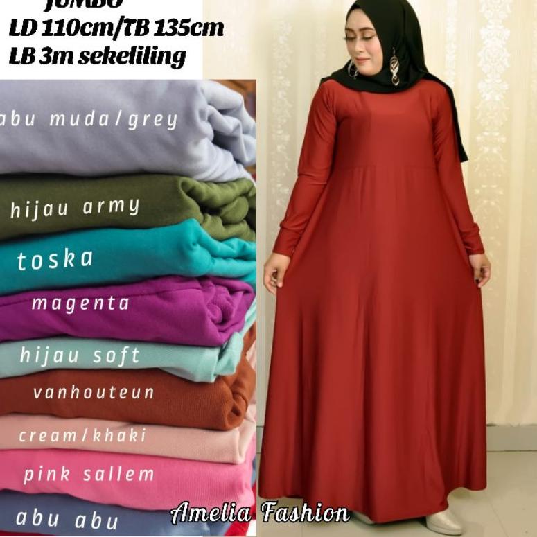JA7 RIKI KARSONO OLSHOP - GAMIS JUMBO JERSEY POLOS/GAMIS OVERSIZE/DRESS POLOS/GAMIS TERBARU 2022/GAM