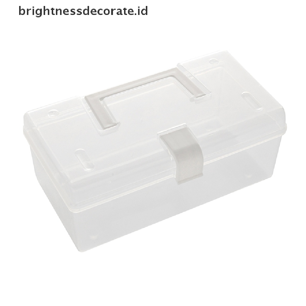 [Birth] Desk Organizer Tempat Kotak Penyimpanan Masker Holder Dengan Handle Household Serba Serbi Box [ID]