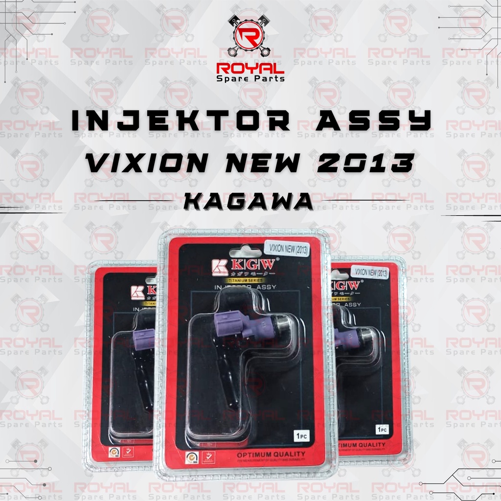 INJEKTOR INJECTOR ASSY VIXION NEW 2013 ORIGINAL KAGAWA