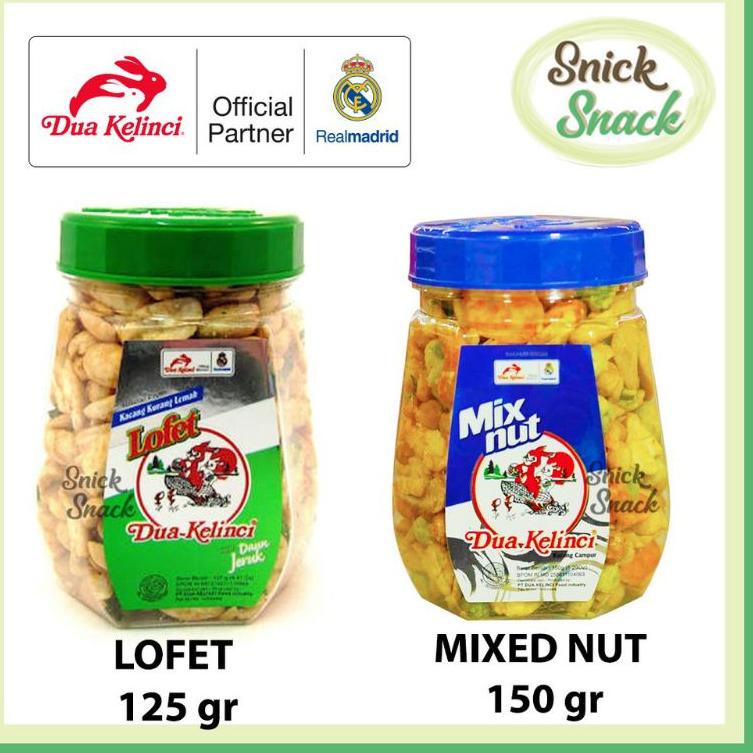 

Murah ★★ Dua Kelinci Kacang mix nut 150gr lofet 125gr ☤