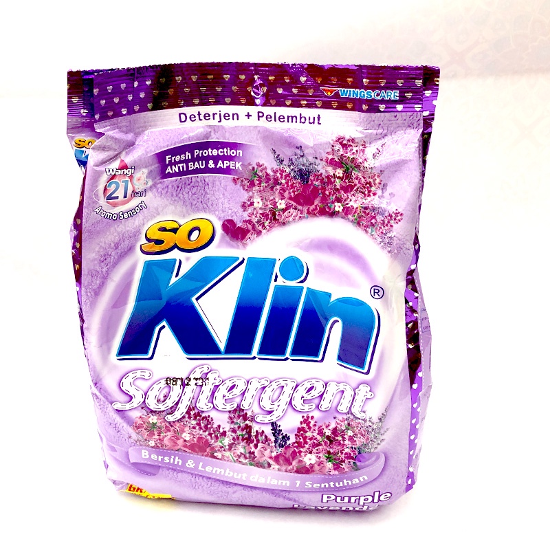 So Klin Detergent Softergent Ungu 770Gr