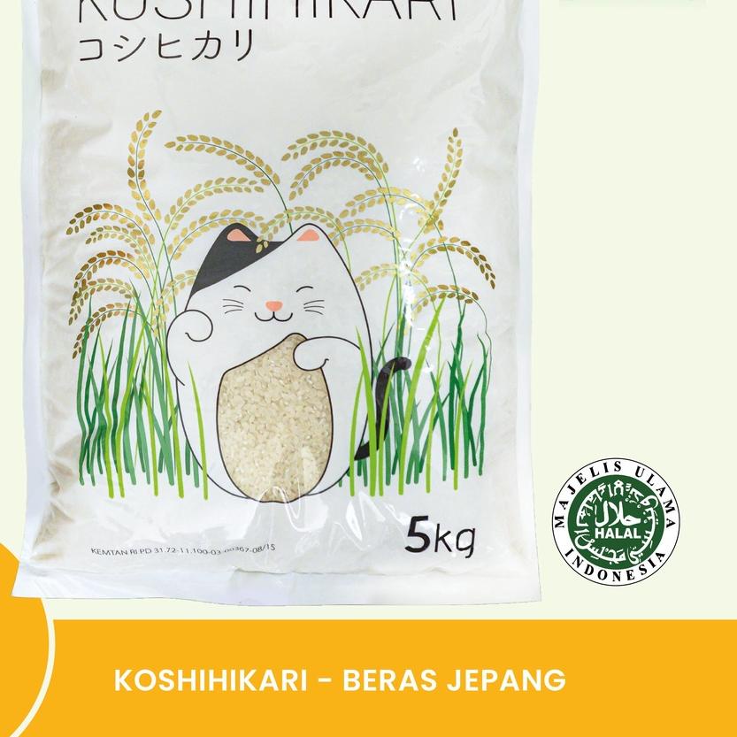 

➵ Koshihikari Beras Jepang 5KG ✶