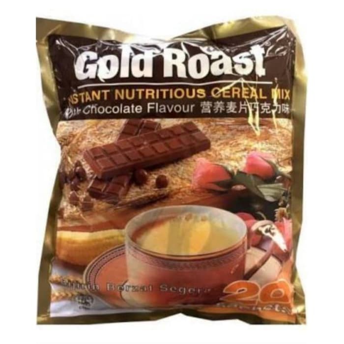 

[BISA COD] Gold Roast Instant Cereal Cokelat / Vanilla 20x30G - Coklat