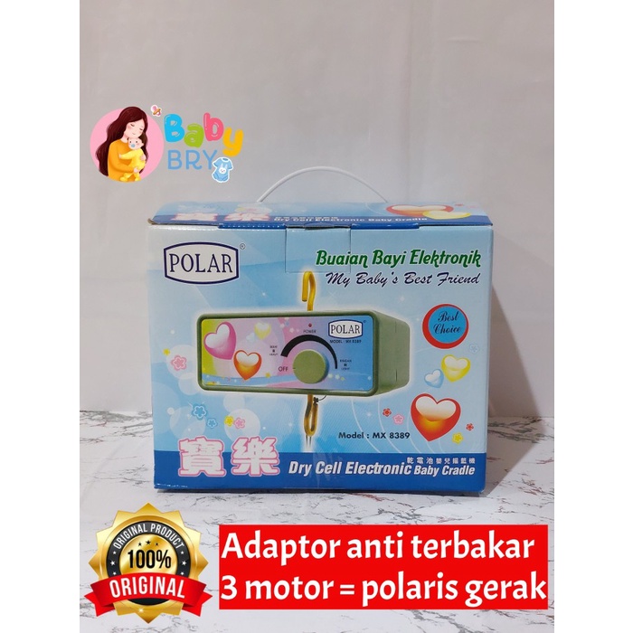 Bayi Mesin Ayunan Bayi Listrik Merk Polar / Ayunan Bayi Listrik Otomatis