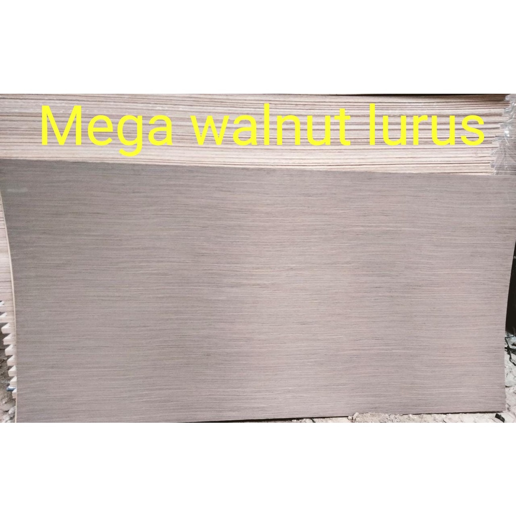 TRIPLEK FANCY WOOD MEGA WALNUT LURUS 3 MM UKURAN 122X244 CM PLYWOOD