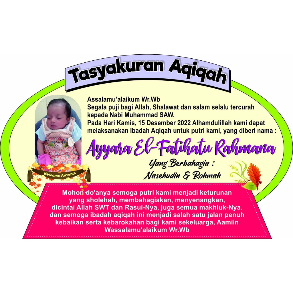 

STIKER KROMO TASYAKURAN AQIQAH
