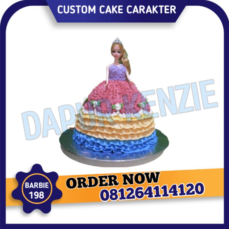 

KUE ULANG TAHUN BARBIE