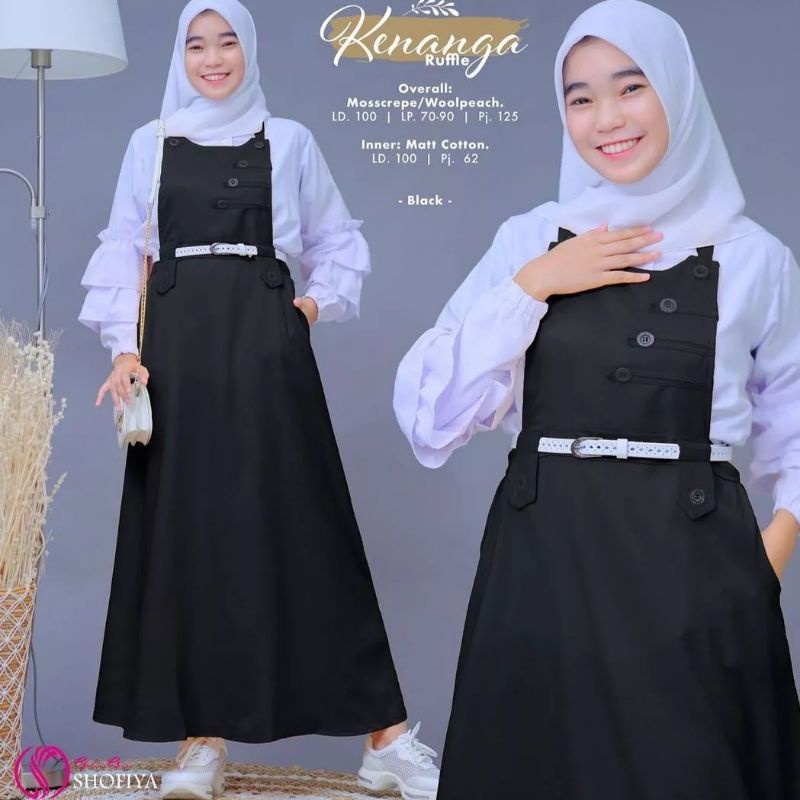 Angelyapbunny Setelan Overall Kenanga Fit XL