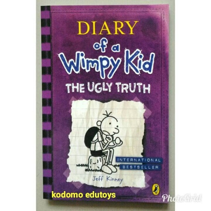 

Terlaris ✨ -Diary of a Wimpy Kid -- The Ugly Truth by Jeff Kinney, Buku Import- 2.1.23
