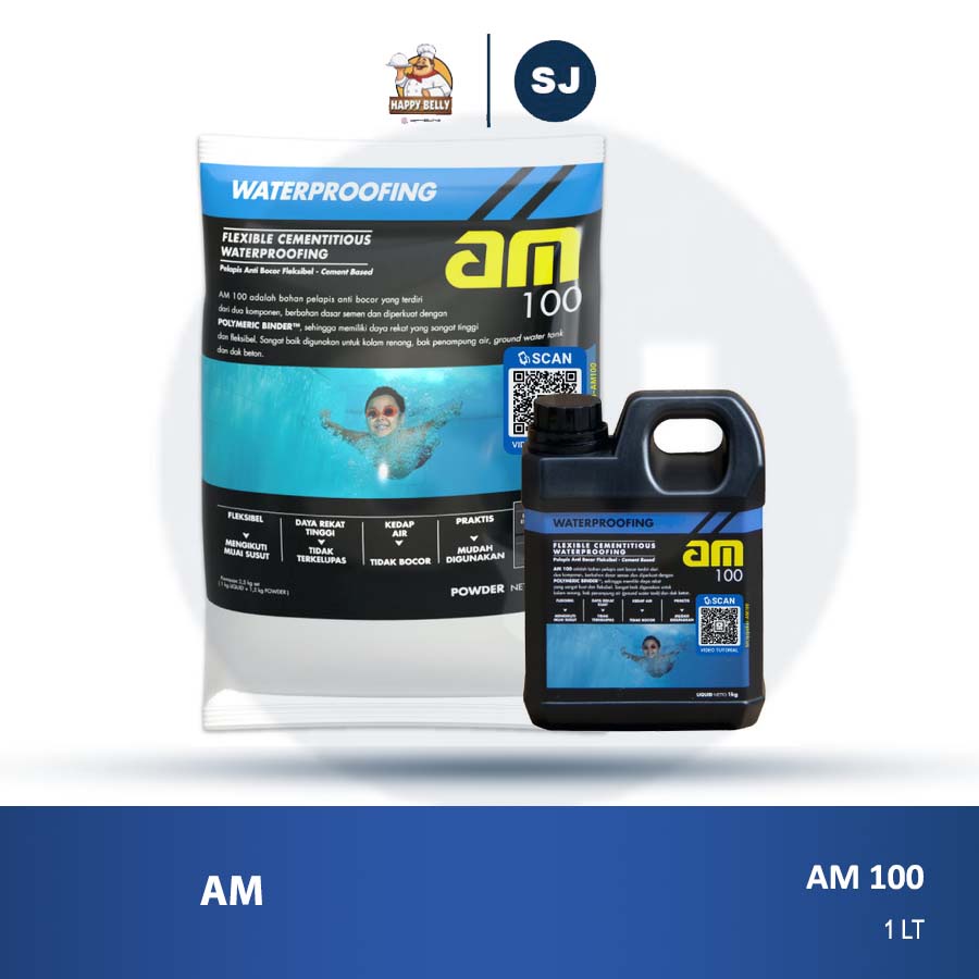AM 100 - PELAPIS ANTI BOCOR SANGAT ELASTIS kemasan 1kgset