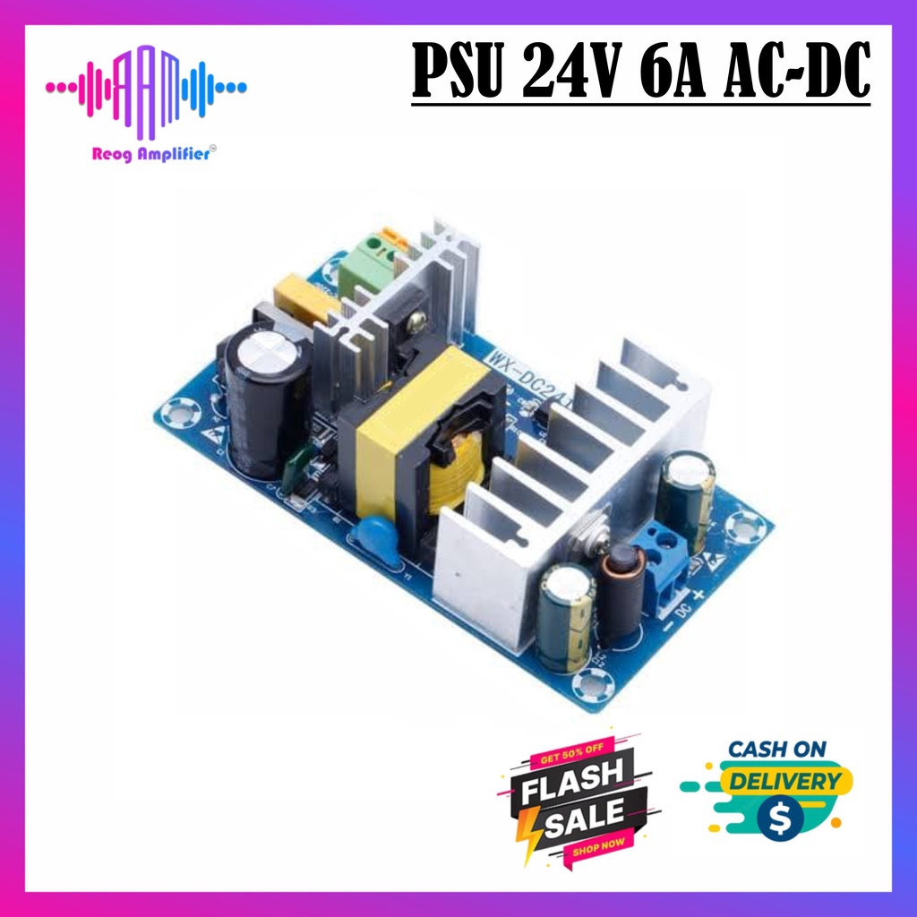 Module Modul Switching Power Supply SMPS PSU 24V 4A AC-DC AC - DC Adaptor Adapter PCB Board