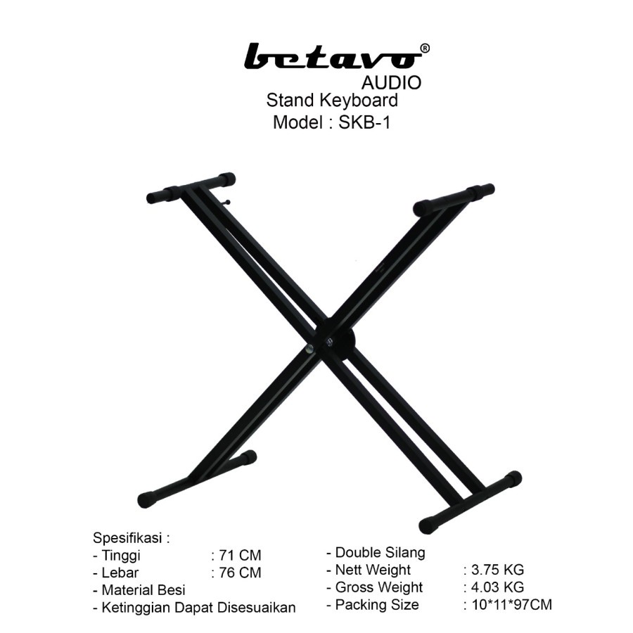 PROFESSIONAL STAND KEYBOARD SKB-1 BETAVO