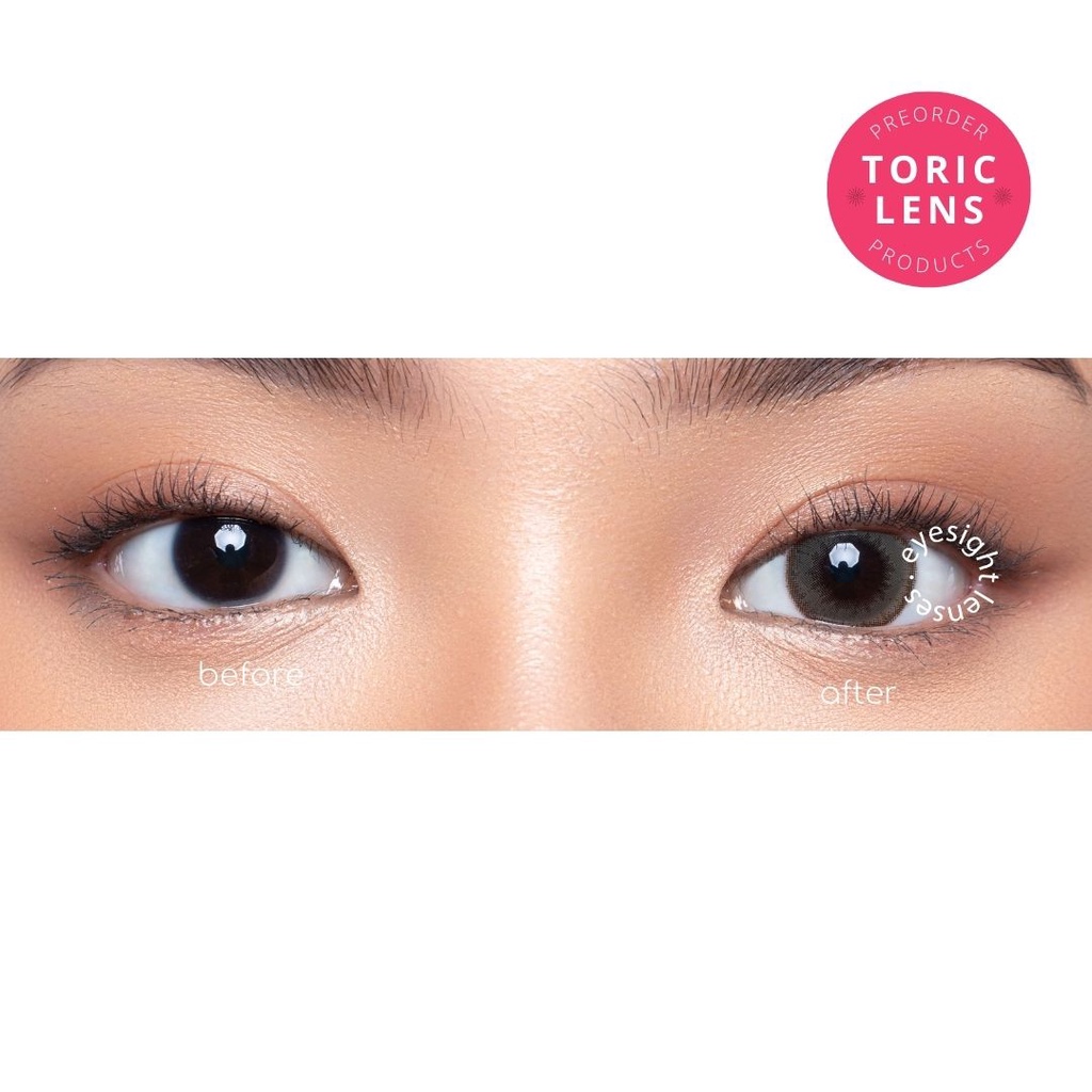 EYESIGHT - Softlens Princess Toric Silinder Natural Brown NX3 (Astigmatism)