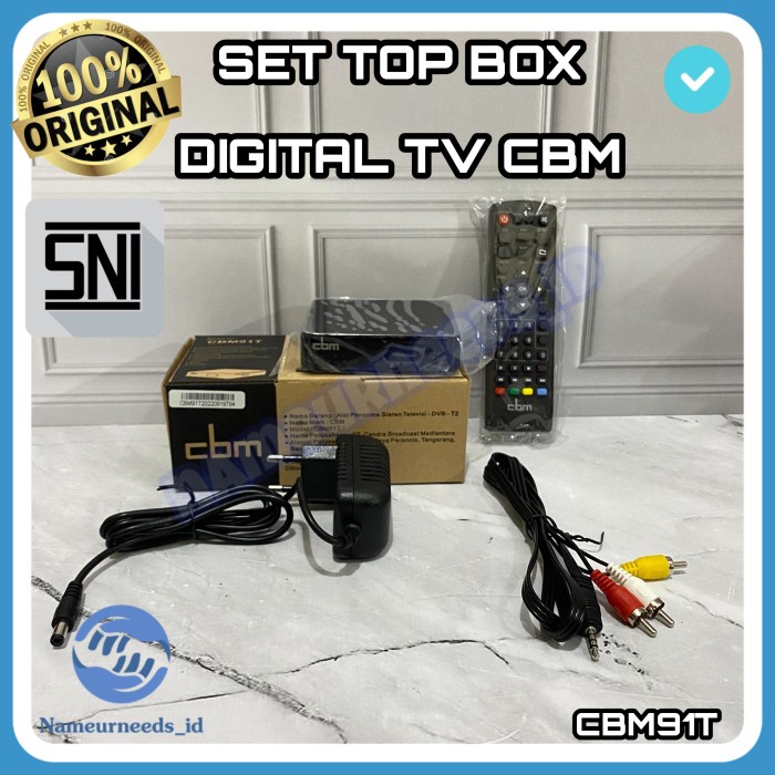 ✿ BISA COD✿ CBM SET TOP BOX TV DIGITAL CBM91T
