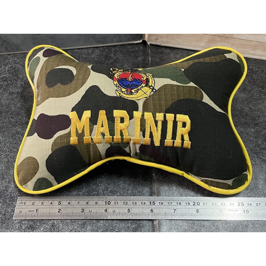 Bantal Mobil Loreng Marinir KKO - Bantal Mobil - Bantal Kepala Marinir