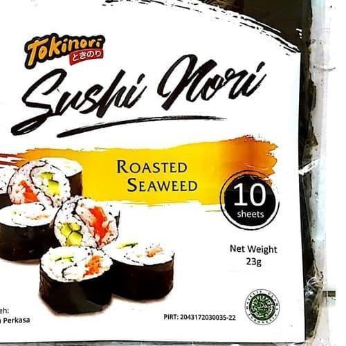 

Diskon Sushi nori lembaran rumput laut untuk sushi isi 10lembar IJH