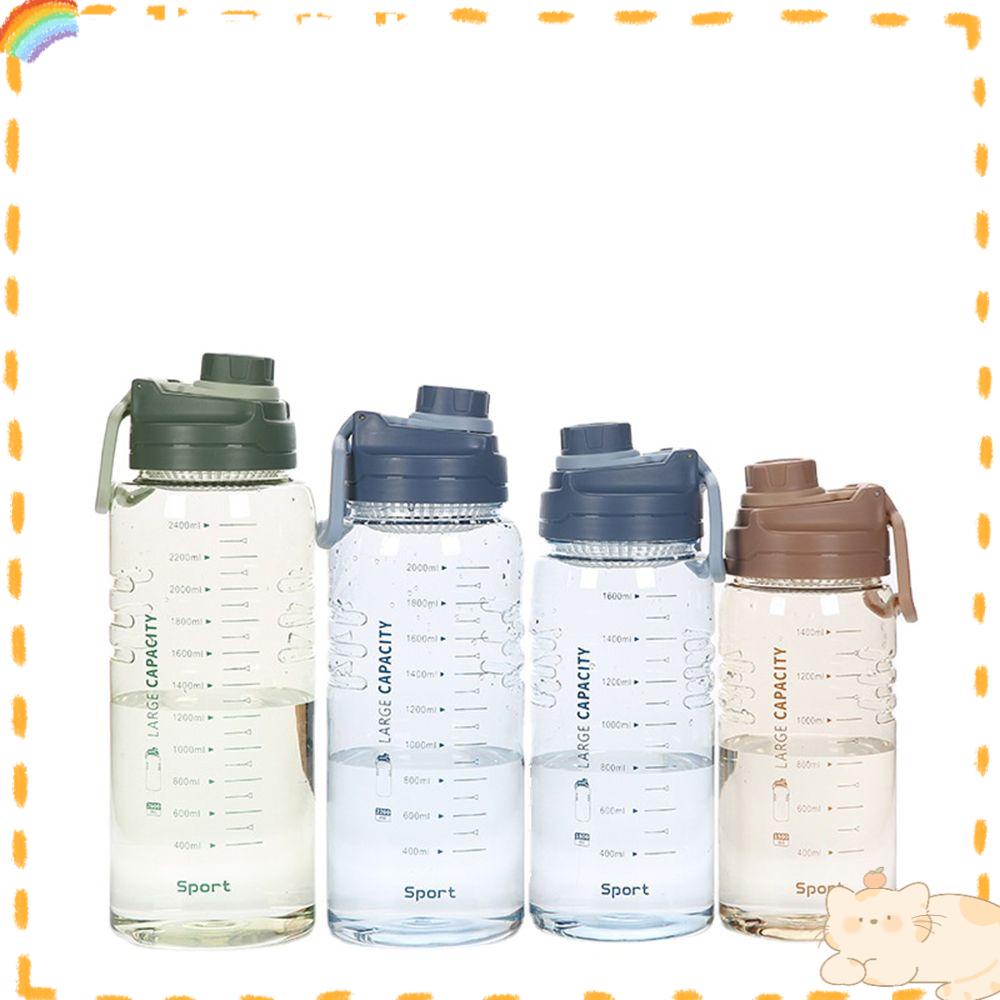 Solighter Botol Air Olahraga Kapasitas Besar 1.5 Liter Dengan Filter BPA Free Anti Bocor Botol Minum Kettle