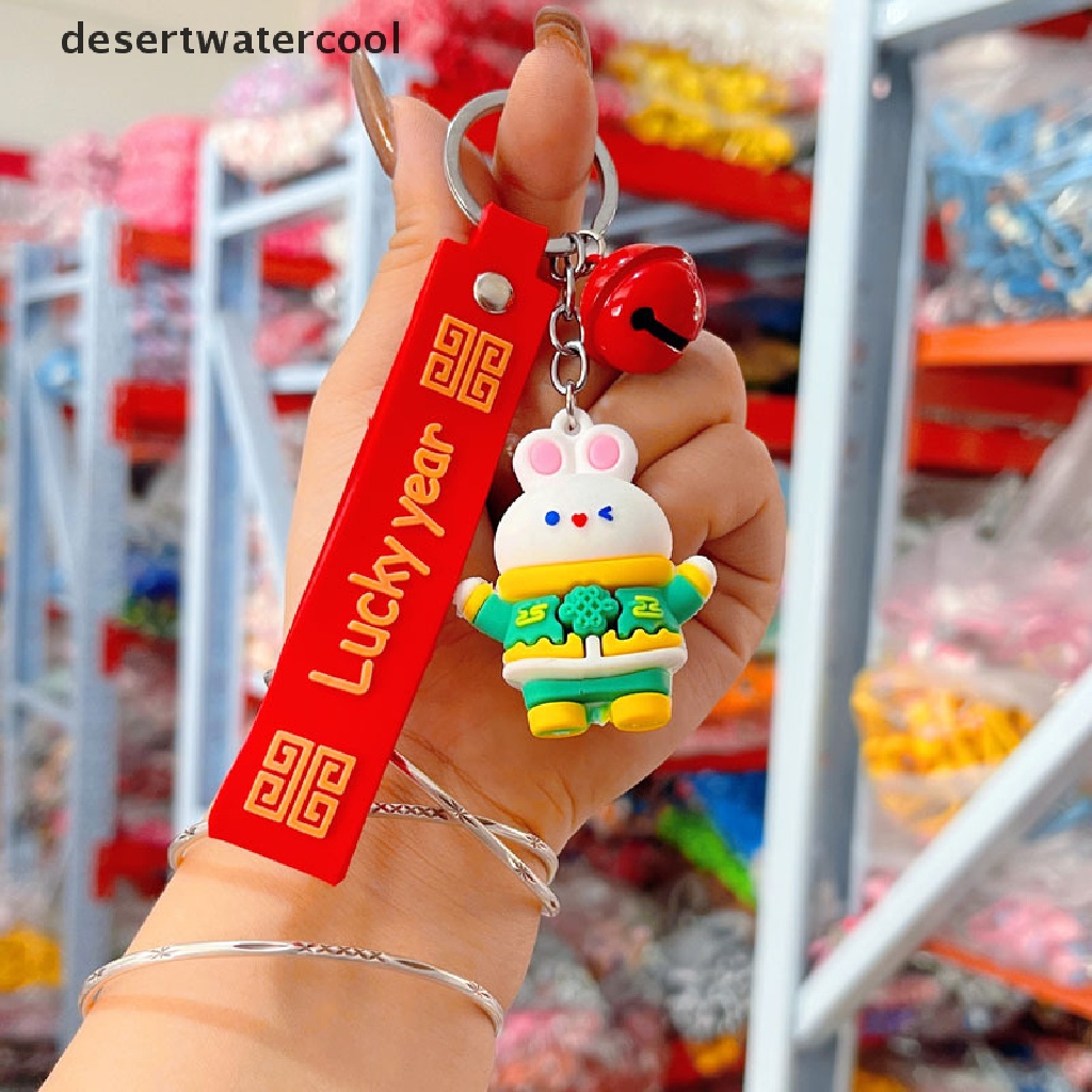 Deid Kreatif Kelinci Kunci Gantungan Kunci Kartun Kelinci Lucu Keychain Ch Lembut Hewan Liontin Gantungan Kunci Untuk Wanita Tas Mobil Keyrings Martijn