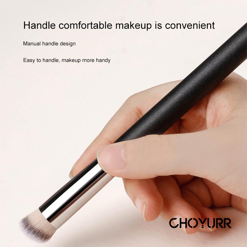 【COD】Concealer Brush Round Head Blemish Blush On Brush Powder Foundation Portable Make Up Tool Travel Portable Brush Untuk Makeup Kosmetik-CH