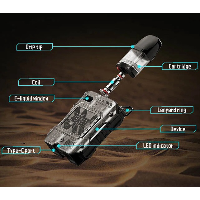 Uwell Caliburn Tenet koko Pod Kit 18W 950mAh