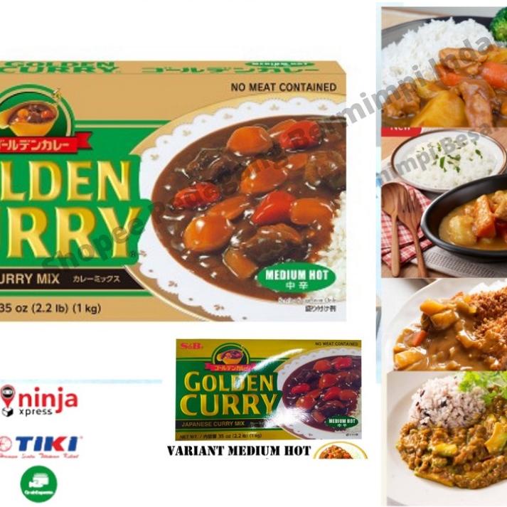 

Sale | TD4 | S&B Golden Curry 1Kg Medium Hot | Kari Blok | Kari Jepang