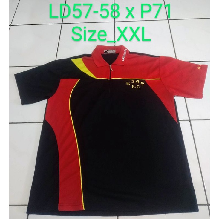 jersey pingpong / tenis meja second original