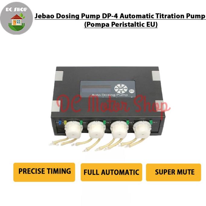 Jual Jebao Dosing Pump DP4 Automatic Titration Pump / Pompa Peristaltic EU Shopee Indonesia