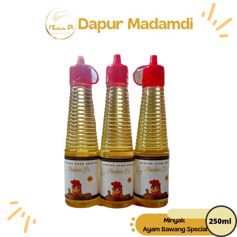 

Madam Di Minyak Ayam Bawang Special 140ml special garlic chicken oil