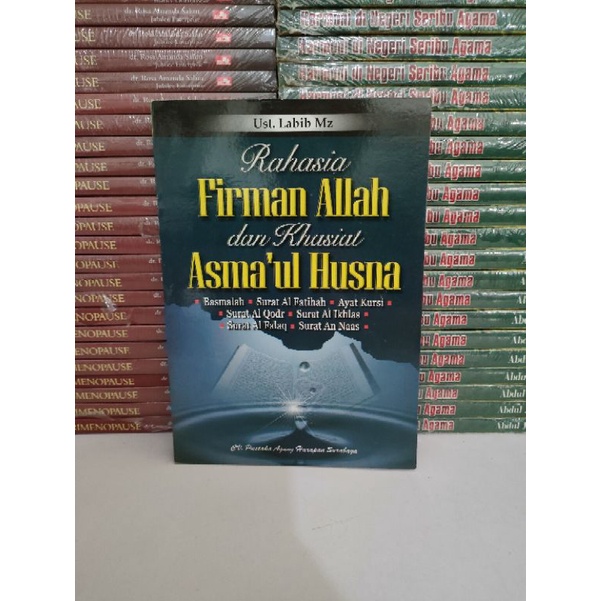 Buku Original - Buku Rahasia Firman Allah Dan Khasiat Asma'ul Husna