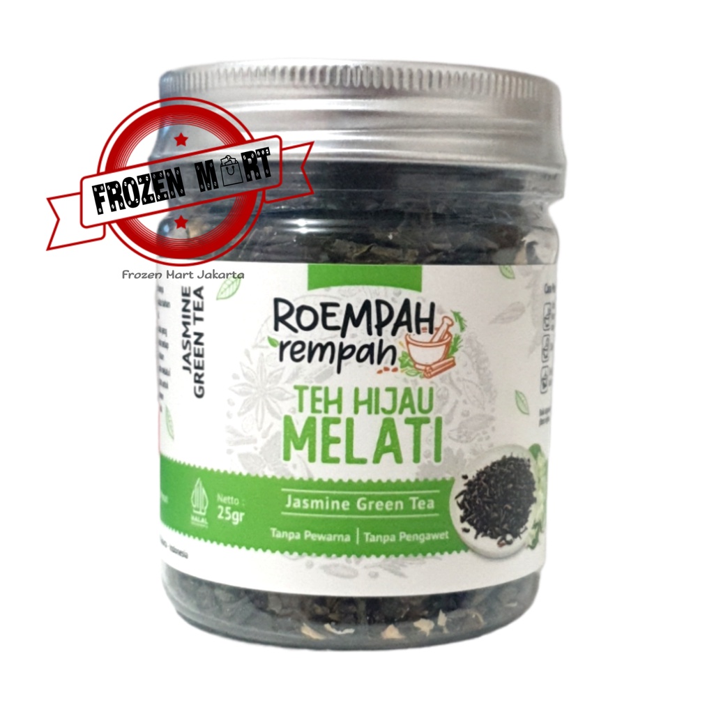 ROEMPAH REMPAH Teh Hijau Melati / Tisane Jasmine Green Tea 25Gr