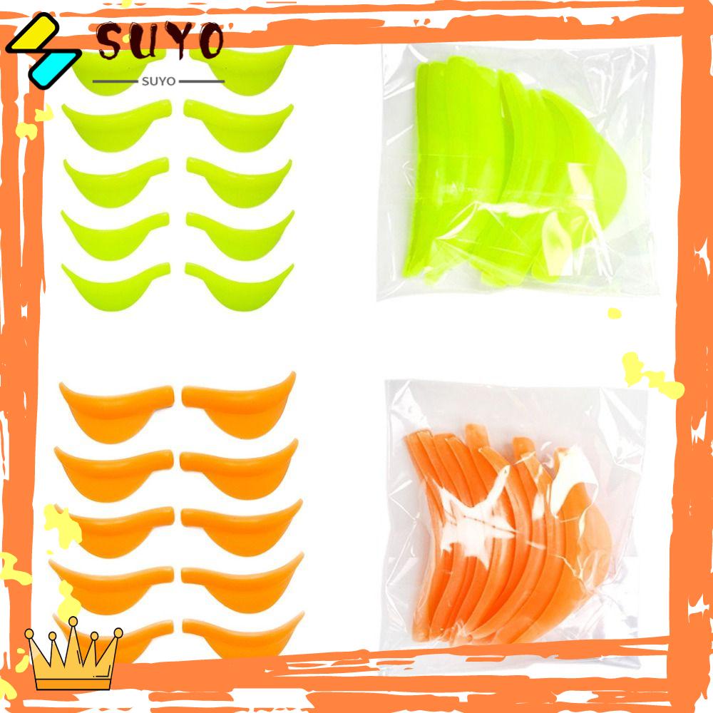 Suyo 5pasang Silicone Eyelash Perm Pad Hot Makeup Aksesoris Silicone Eyelash Curle Alat