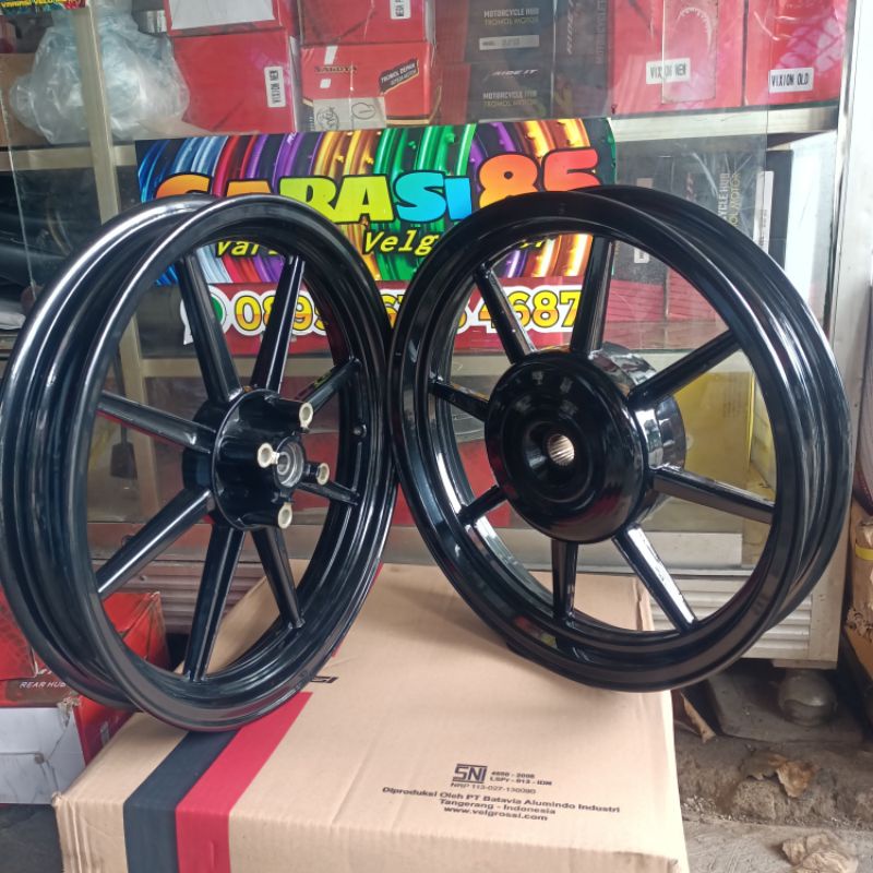 VELG VROSSI PALANG 8 VARIO 125,VROSSI VENOM COMET,VELG VROSSI P8 VARIO 150, VELG ROSSI PALANG 8 HITA