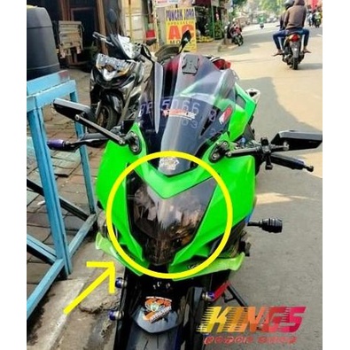 Cover Mika Headlamp Lampu Depan Ninja 250 SL Mono Z250 Mono