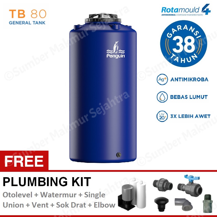 Toren Air / Tandon / Tangki Penguin 800 liter - TB 80