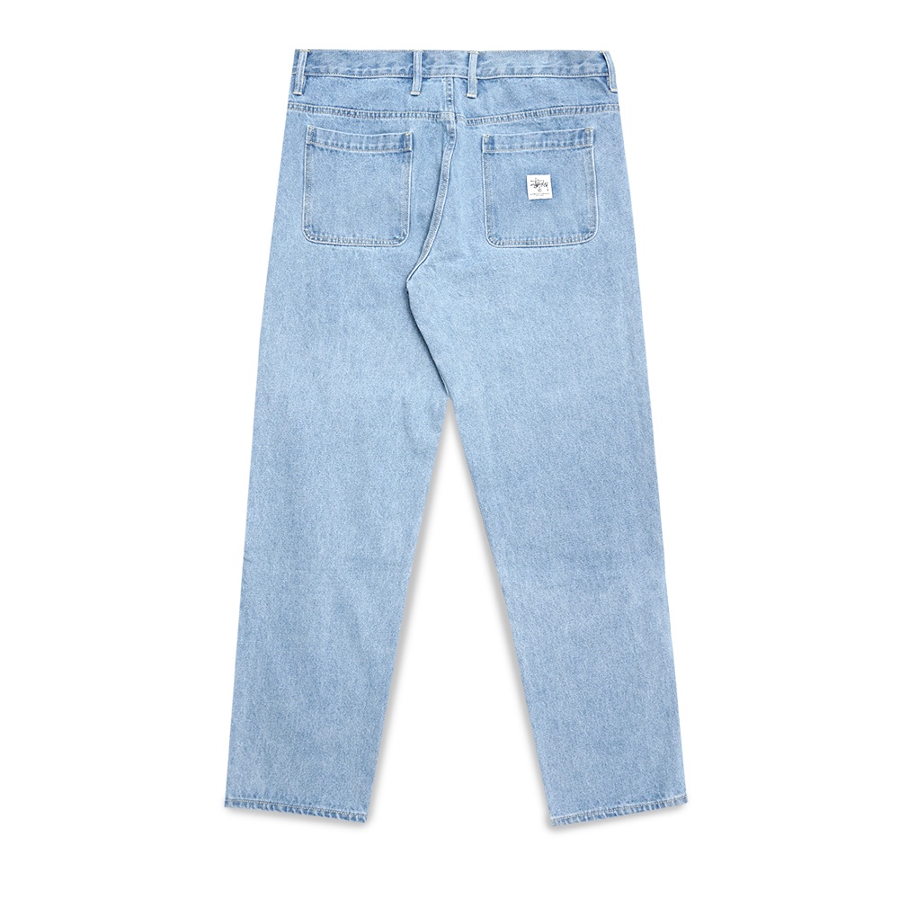 Stussy Double Knee Denim Pants Light Blue