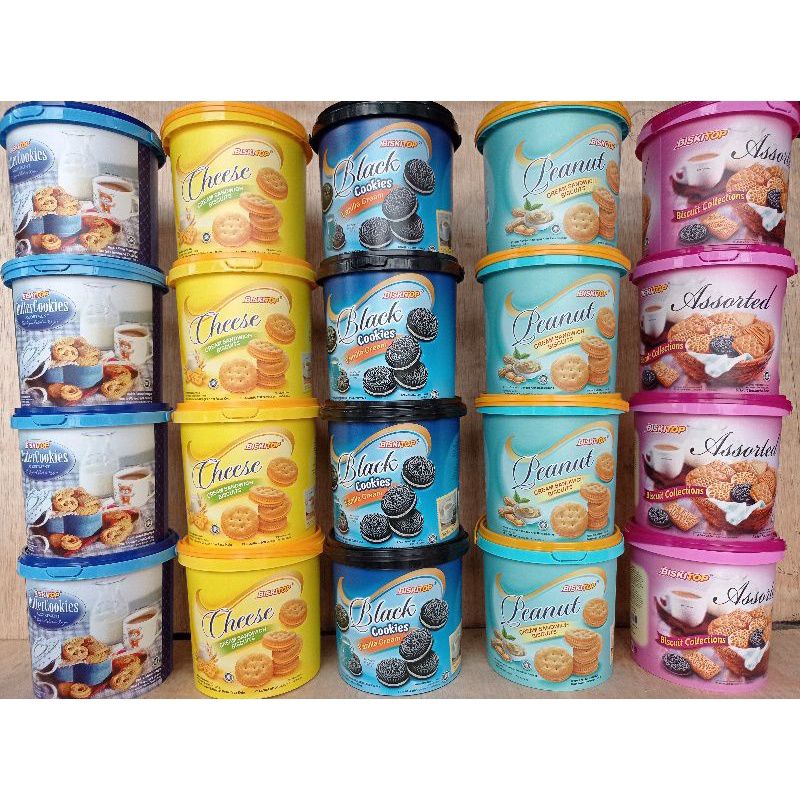 

Biskuit Biskitop Toples 400gram All Varian