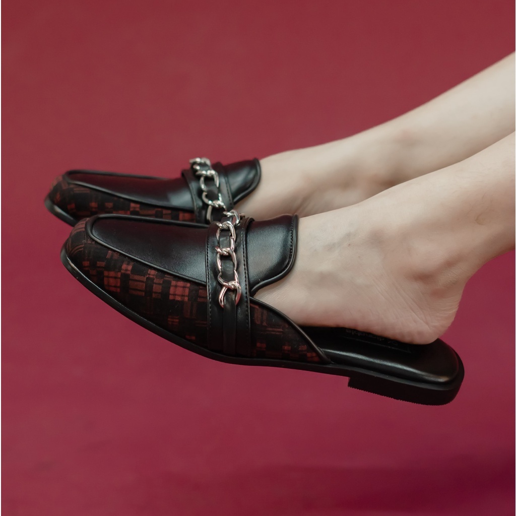 Dianable - Yura Black Mules Shoes Reborn