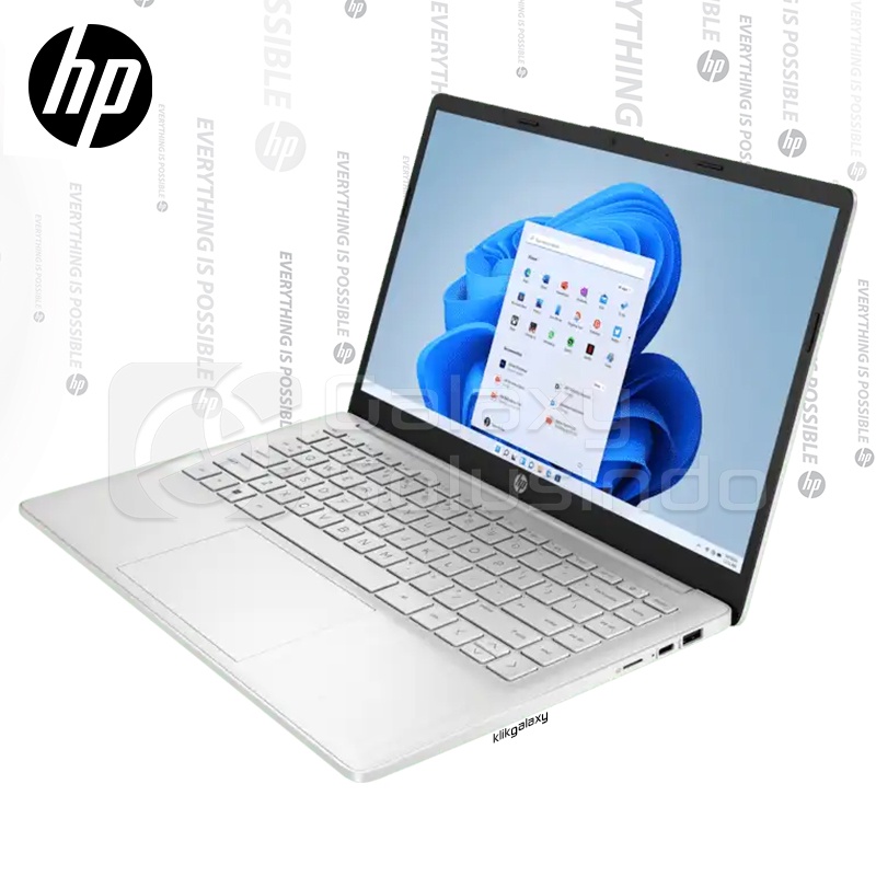 HP 14S-FQ0564AU - AMD Athlon Gold 3150U 512GB SSD 4GB RAM - Silver Notebook