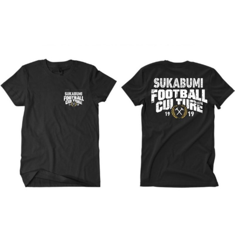 T-shrit Kaos Sukabumi Football Culture // Baju suporter Sukabumi