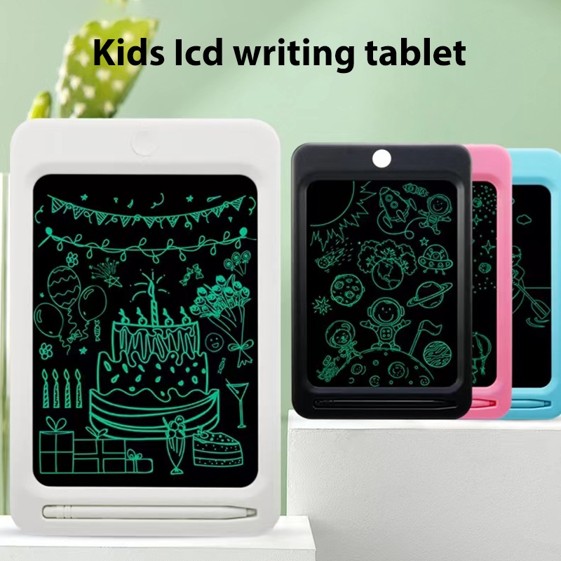 【COD】Jovitech LCD Drawing Writing Tablets 8.5&quot;/12&quot;warna-warni papan gambar 8 inci/12 inch Tulis display board - B2