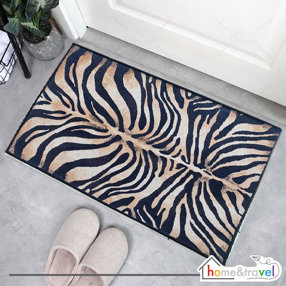 HOVELSHOP Keset Lantai Alas Kaki Depan Rumah Kamar Mandi Dapur Floor Mat Motif Anti Slip