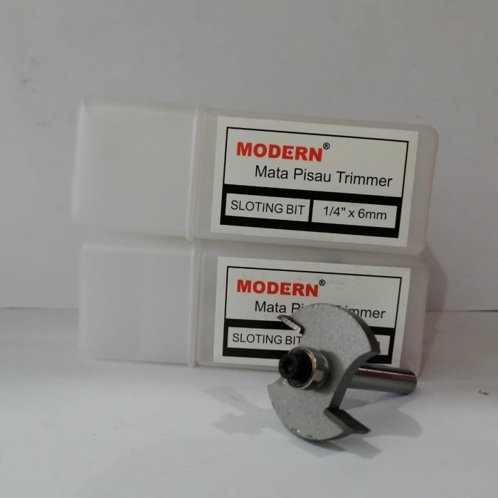 Mata Profil / Mata Pisau Trimmer Sloting Bit 6mm Modern